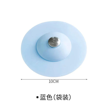 15cm Large Silicone Bathtub Stopper Leakage-proof Drain Cover Sink Hair Stopper Tub Flat Plug Stopper Bathroom Accessories