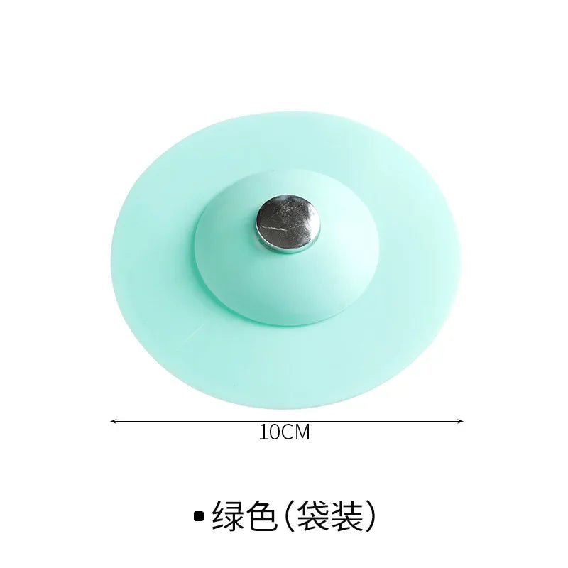 15cm Large Silicone Bathtub Stopper Leakage-proof Drain Cover Sink Hair Stopper Tub Flat Plug Stopper Bathroom Accessories