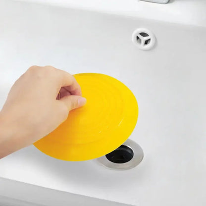 15cm Large Silicone Bathtub Stopper Leakage-proof Drain Cover Sink Hair Stopper Tub Flat Plug Stopper Bathroom Accessories