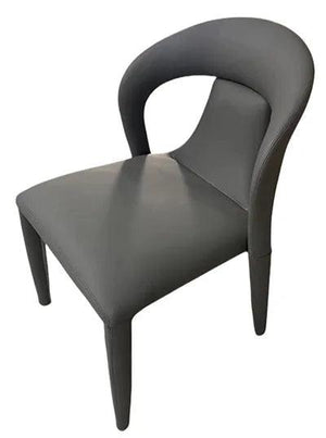 4Modern simple dining chair home Italian light luxury designer creative all-foresforesed hotel restaurant to discuss leisure