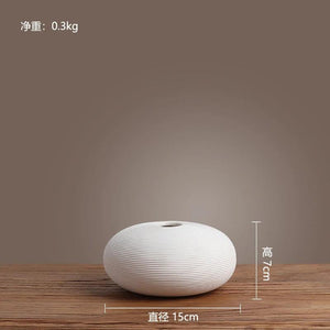 Ceramic Vase Decoration modern simple Japanese Zen style flower drying device Tea House Hotel living room porch decoration