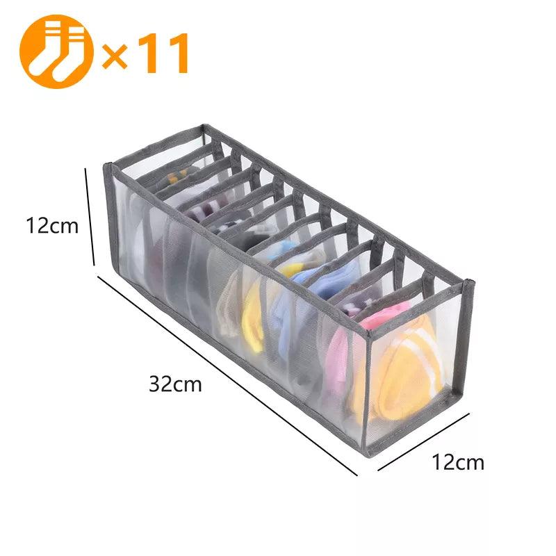 Clothes Organizer Trousers Clothes Jeans Storage Box Wardrobe Clothes Organizer Underwear Bra Socks Artifact Compartment Box