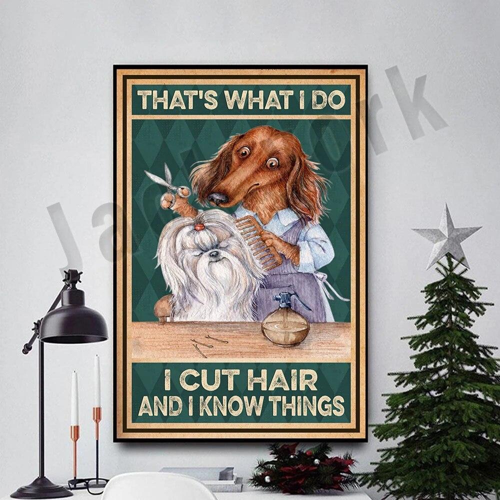 Dog Grooming Is Kinda MyThing Poster, Funny Dog Grooming Gifts, Dog Grooming Salon Poster, Grooming Gifts, Dog Mom Gifts