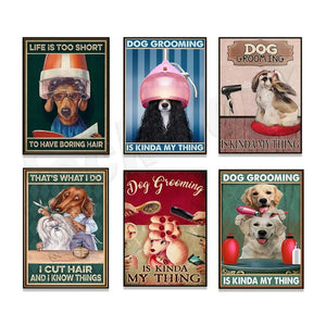 Dog Grooming Is Kinda MyThing Poster, Funny Dog Grooming Gifts, Dog Grooming Salon Poster, Grooming Gifts, Dog Mom Gifts