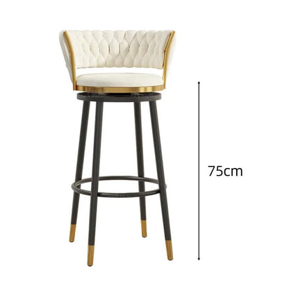 Feature Modern Bar Chairs Nordic Living Room Stool Outdoor Luxury Bar Chairs Kitchen Design High Barkrukken Furniture SR50BC