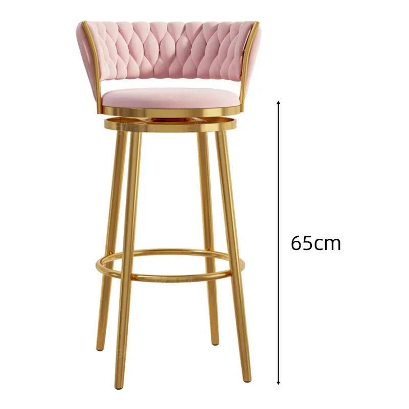 Feature Modern Bar Chairs Nordic Living Room Stool Outdoor Luxury Bar Chairs Kitchen Design High Barkrukken Furniture SR50BC