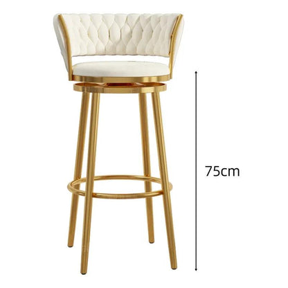 Feature Modern Bar Chairs Nordic Living Room Stool Outdoor Luxury Bar Chairs Kitchen Design High Barkrukken Furniture SR50BC