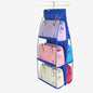 Handbag Storage Artifact Bag Dust-proof Cover Door Behind Bag Storage Hanging Shelf Household Bedroom Storage Bag Organizer