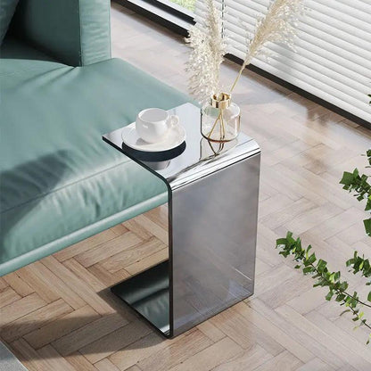 IHOME Light Luxury Acrylic Sofa Small Side Table Simple Modern Living Room Special-shaped Tea Table Transparent Corner Table New