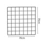 Iron Nordic Home Wall Holder Ins Decoration Grid Decor Photo Frame Postcard DIY Wall Art Display Storage Rack Shelf Organizer SW