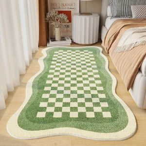 Irregular Art Abstract Cozy Bedroom carpet Modern Home Decoration Aesthetics Girls Room Balcony Rugs Coffee Table Rug tapete IG