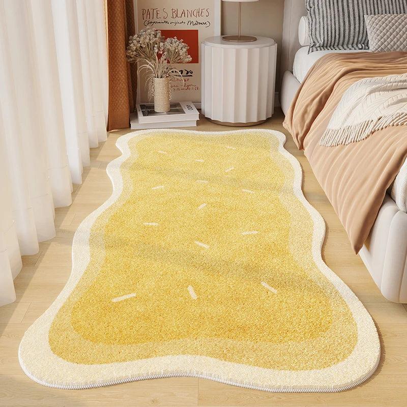 Irregular Art Abstract Cozy Bedroom carpet Modern Home Decoration Aesthetics Girls Room Balcony Rugs Coffee Table Rug tapete IG