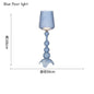 Italian Acrylic Standing Lamp Nordic Kartell Kabuki Floor Lamp For Living Room Bedroom Garden Hotel Decor LED Hollow Floor lamp