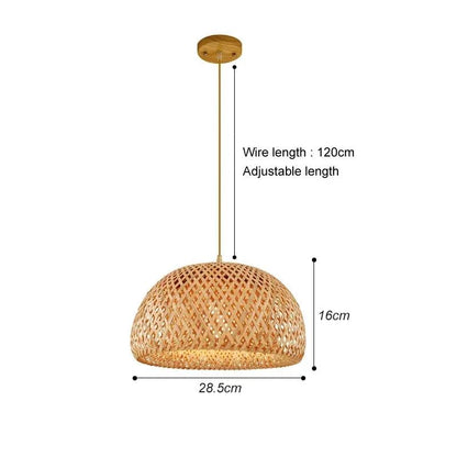 Watt's Up - Classic Japan’s style Bamboo Lustre Pendant light