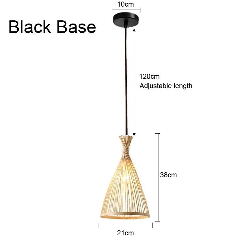 Watt's Up - Classic Japan’s style Bamboo Lustre Pendant light