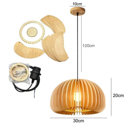 Watt's Up - Classic Japan’s style Bamboo Lustre Pendant light