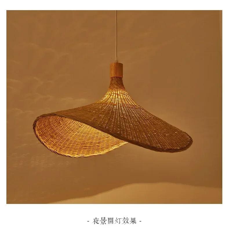 Watt's Up - Classic Japan’s style Bamboo Lustre Pendant light