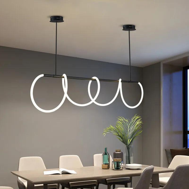 Snake - Linear Modern Long Hose Led Ceiling Light