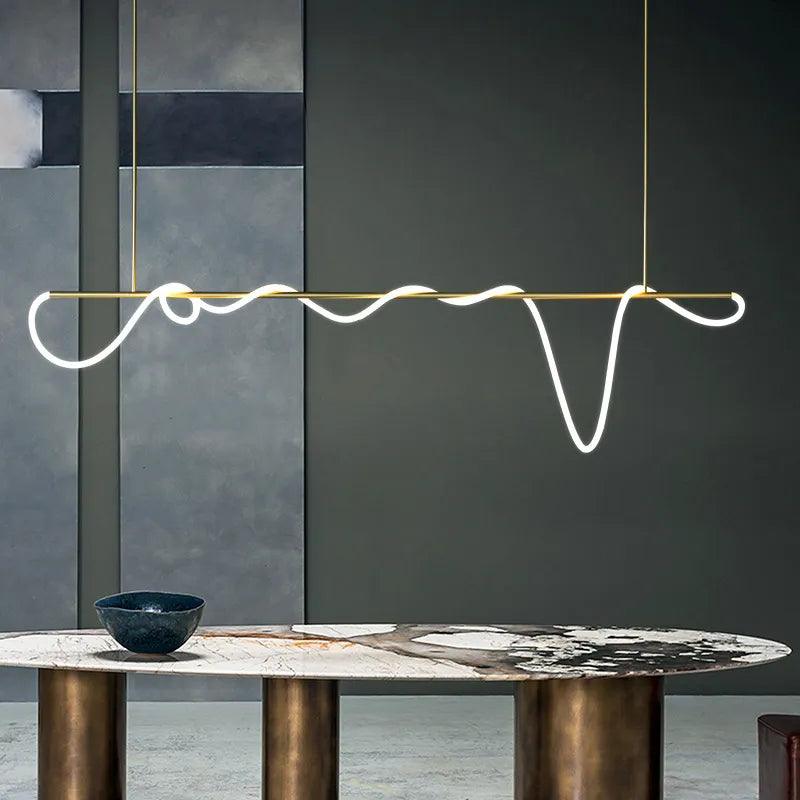 Snake - Linear Modern Long Hose Led Ceiling Light