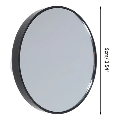 Magnifying Mirror 10X Suction Cup Makeup Compact Mirror Cosmetic Shave Travel Bathroom