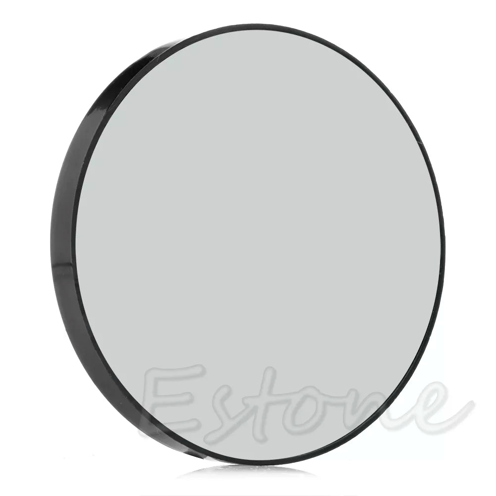 Magnifying Mirror 10X Suction Cup Makeup Compact Mirror Cosmetic Shave Travel Bathroom