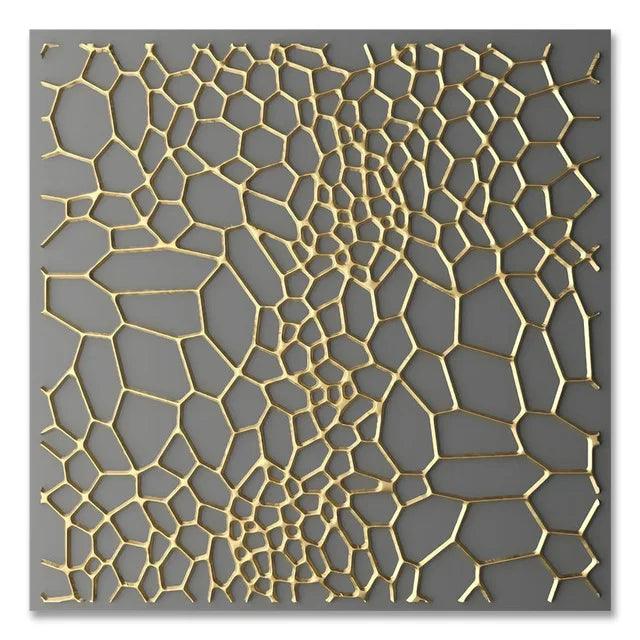 Minimalist Abstract Golden Luxury Posters Canvas Art Paintings Wall Art Decorative Pictures for Modern Home Living Room Decor