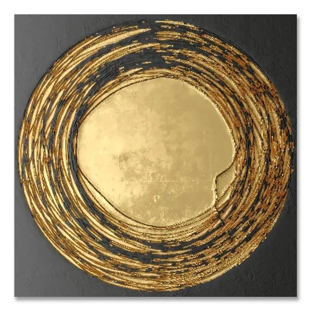 Minimalist Abstract Golden Luxury Posters Canvas Art Paintings Wall Art Decorative Pictures for Modern Home Living Room Decor