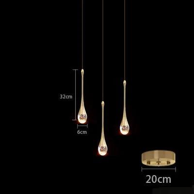 Modern Bubble Crystal Pendant Lights Indoor Hanging Lamp For Dining Room Bedroom Shop Bar Cafe Drop Pendant Lamp Home Decoration