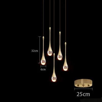 Modern Bubble Crystal Pendant Lights Indoor Hanging Lamp For Dining Room Bedroom Shop Bar Cafe Drop Pendant Lamp Home Decoration