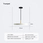 Modern LED Pendant Light Study Disc 23-50cm Indoor Decor Hanging Lamp For Bedroom Living Room Aisle Office Led Lighting Fixture