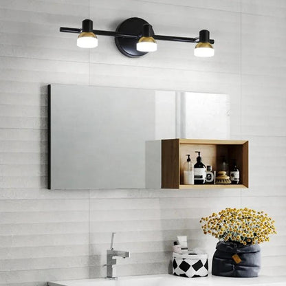 Modern LED Wall Lamp Mirror Headlight For Bathroom Bedroom Home Decor Fixtures Makeup Lustre Simple Wall Sconce AC 110V220V
