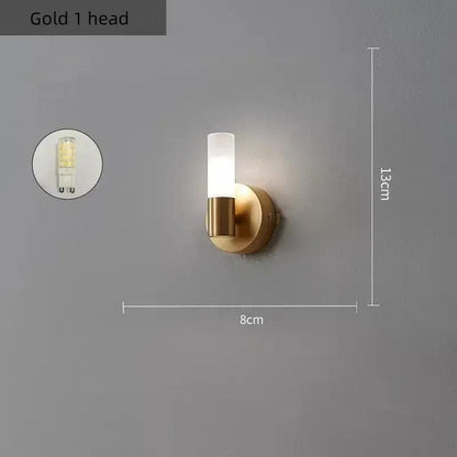 Modern LED Wall Light Bedroom Bedside Reading Aisle Light Living Room Kitchen Washroom Indoor Long Bar Rotatable Up Down Lightin