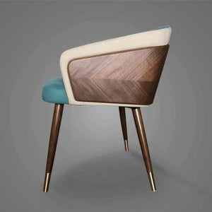 Modern Minimalist Dining Chair Luxury Wooden Armchair High Quality Lounge Chairs Comfortable Seat Kitchen Furniture HY50DC