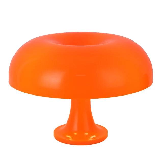 Orange Danish Mushroom Table Lamp Ornament Light for BedRoom Interior Lighting Desk Lamp Bedside Lamps Decoration Lighting