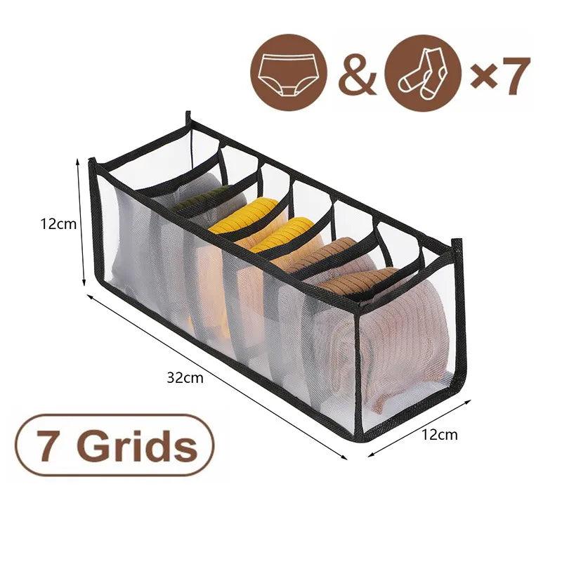 Socks Organizer Underwear Bra Storage Box Cabinet Drawer Organizer For Clothes Ties Wardrobe Clothes Organizer Cabinet Separator