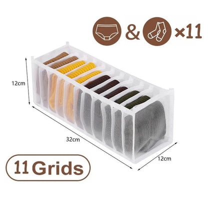 Socks Organizer Underwear Bra Storage Box Cabinet Drawer Organizer For Clothes Ties Wardrobe Clothes Organizer Cabinet Separator