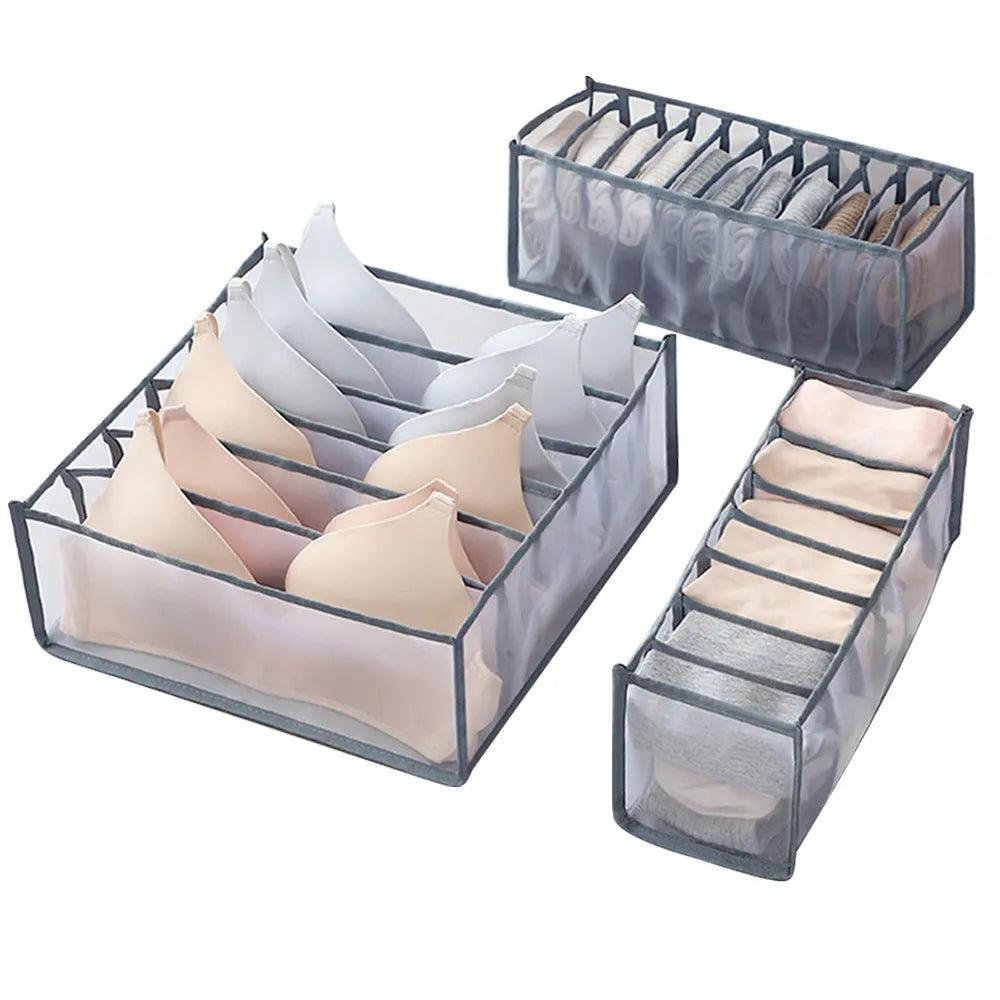 Underwear Bra Organizer Storage Box Drawer Closet Organizers Divider Boxes For Underwear Scarves Socks Bra