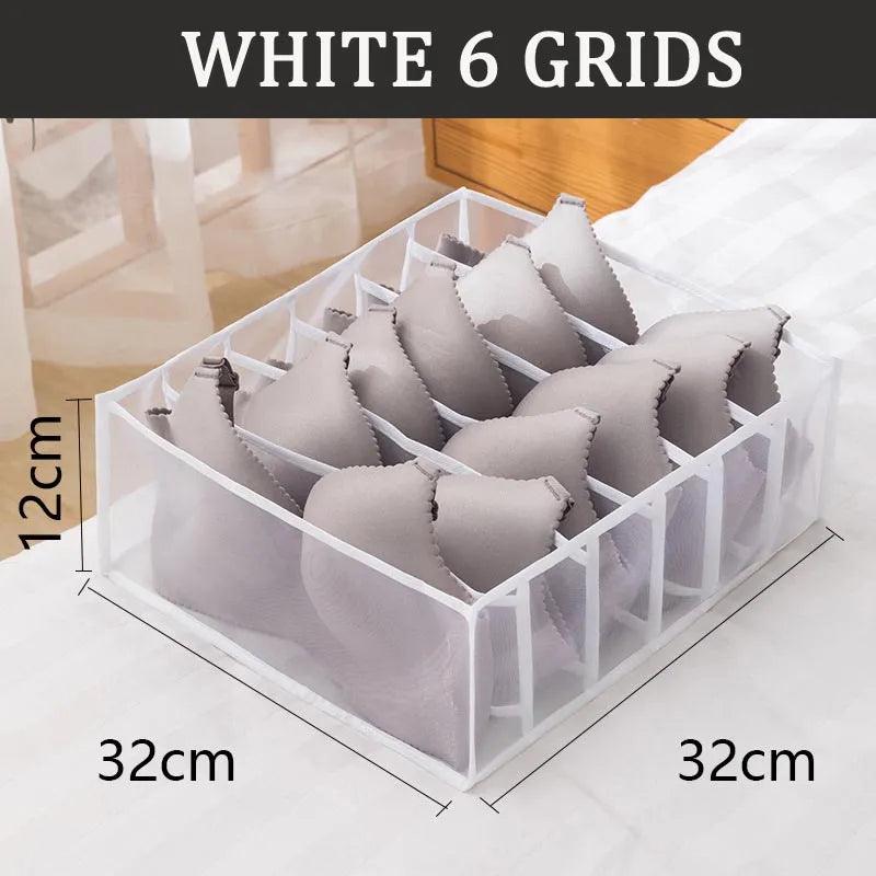 Underwear Bra Organizer Storage Box Panties Socks Storage Boxes Wardrobe Clothes Organizer Drawers Separator Boxes