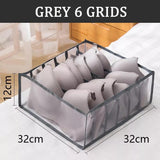 Underwear Bra Organizer Storage Box Panties Socks Storage Boxes Wardrobe Clothes Organizer Drawers Separator Boxes