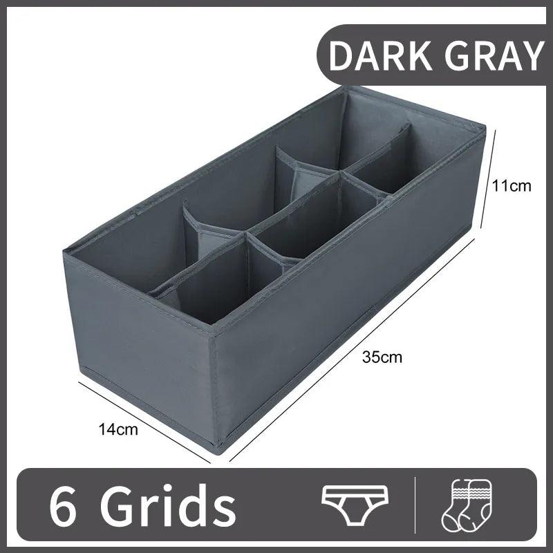 Visible Wardrobe Storage Organizers For Clothes T-Shirts Storage Artifact Jeans Underwear Pants Organizer Box For Cabinet Drawer