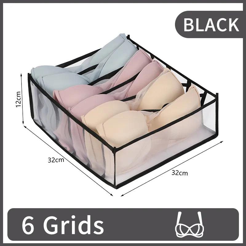 Visible Wardrobe Storage Organizers For Clothes T-Shirts Storage Artifact Jeans Underwear Pants Organizer Box For Cabinet Drawer