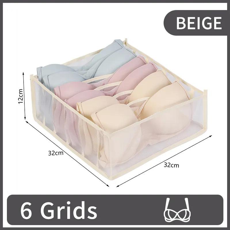 Visible Wardrobe Storage Organizers For Clothes T-Shirts Storage Artifact Jeans Underwear Pants Organizer Box For Cabinet Drawer