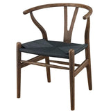 Wooden Wishbone Chair Hans Wegner Y Chair Solid OAK Wood Dining Room Furniture Luxury Dining Chair Armchair Classic Design