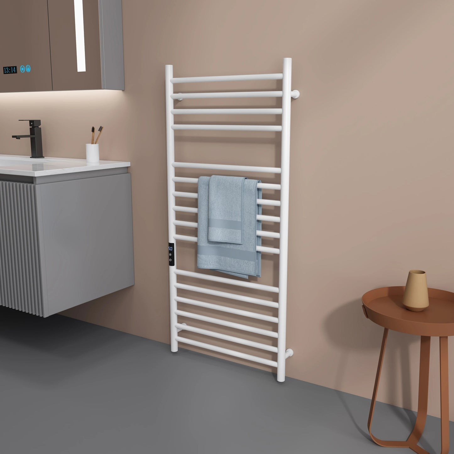 Xiaomi Electric Towel Rack Bathroom Equipment Stainless Steel Temperature &Time Control Smart Heated Towel Rail Towel Warmer