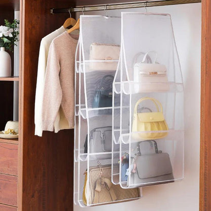 luluhut Handbag hanging organizer Hanging bag for Storage handbag Wardrobe hanging organizers Handbag organizer for closet