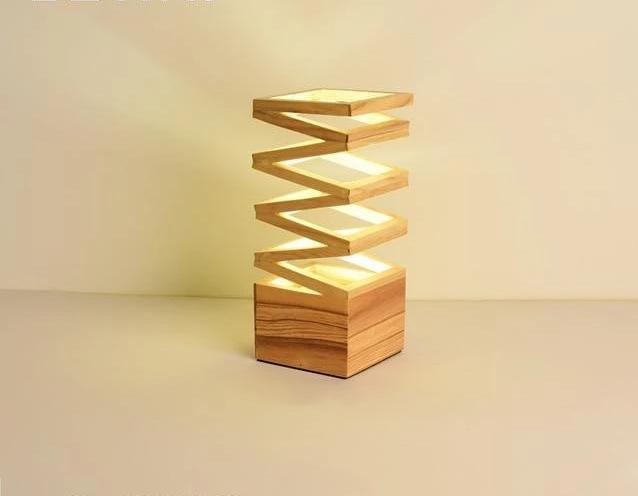 Minimalist Wooden Desk Lamp