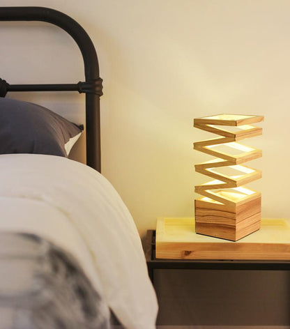 Minimalist Wooden Desk Lamp