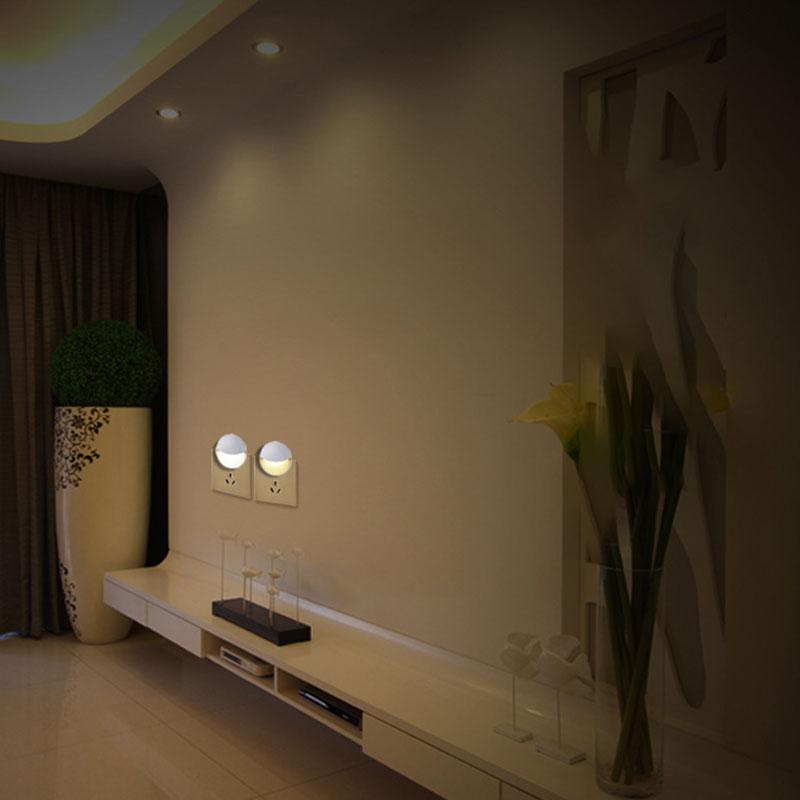 Light Control Wall Plug Night Light