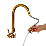 Modern Pull-Down Kitchen Faucet