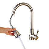 Modern Pull-Down Kitchen Faucet